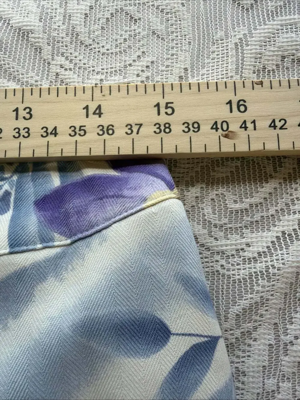 August Silk Wife Leg Jammers coastal tropical Hawaiian,boho washable W30”/L23”/L